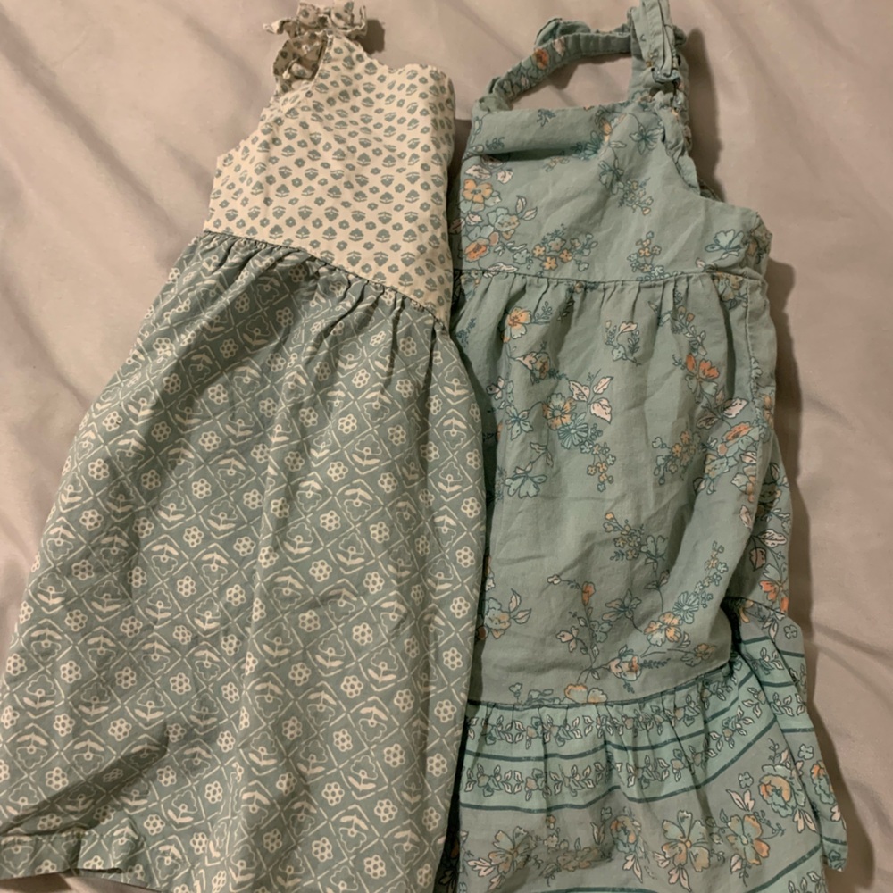 OshKosh B'gosh and Carters Dresses with matching diaper covers